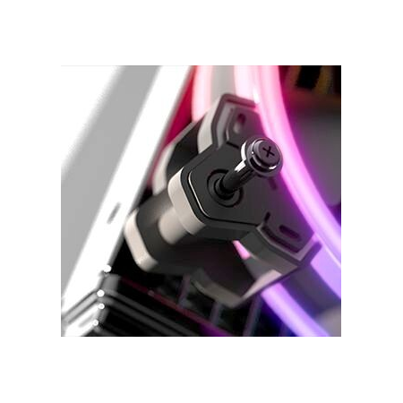 Система водяного охлаждения процессора Gamdias CHIONE E1A-120R (150 Вт, LGA2066/2011_v3/2011/1151/1150/1155/1156/1366/775 AM4/AM3+/AM3/AM2+/AM2/FM2+/FM2/FM1, 120mm RGB fan), фото , изображение 5