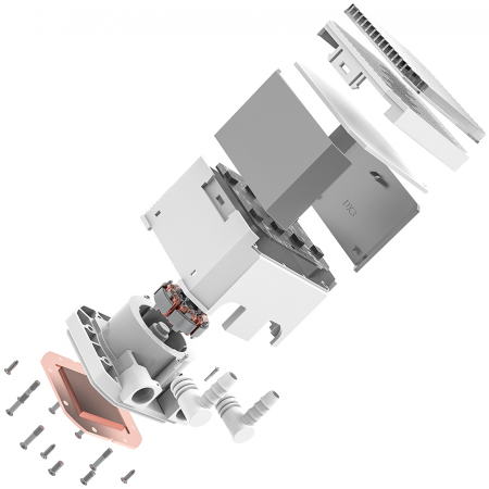 Система водяного охлаждения ID-Cooling DX240 Max Soc-AM5/AM4/1200/1700/1851 белый 4-pin 32.5dB Al+Cu 300W Ret (DX240 MAX WHITE), фото , изображение 3