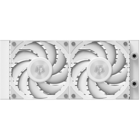 Система водяного охлаждения ID-Cooling DX240 Max Soc-AM5/AM4/1200/1700/1851 белый 4-pin 32.5dB Al+Cu 300W Ret (DX240 MAX WHITE), фото , изображение 4