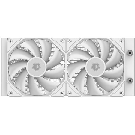 Система водяного охлаждения ID-Cooling FX240 Pro Soc-AM5/AM4/1200/1700/1851 белый 4-pin 35.2dB Al+Cu 300W Ret (FX240 PRO WHITE), фото , изображение 3