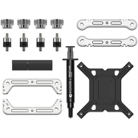 Система водяного охлаждения ID-Cooling FX360 LCD PE WHITE (Soc 1851/1700/1200/115X/AM5/AM4, 3x120mm fan, 2450rpm, 34.3 дБ, 350W, PWM 4-pin, Al+Cu) (FX360 LCD P, фото , изображение 12