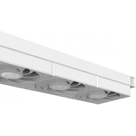 Система водяного охлаждения ID-Cooling FX360 LCD PE WHITE (Soc 1851/1700/1200/115X/AM5/AM4, 3x120mm fan, 2450rpm, 34.3 дБ, 350W, PWM 4-pin, Al+Cu) (FX360 LCD P, фото , изображение 4