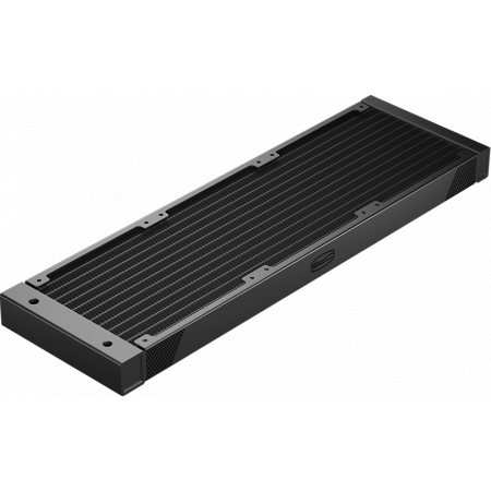 Система охлаждения PCCooler DA360 Pro ARGB Digital BK (300W, 360mm, LED temp., Black, ARGB/ Fans: 3x120mm, 75.8CFM, 33.7dBA, 2200RPM/ Pump height 57mm, 28dBA, 3000RPM, Rad thickness 27mm/ S: 1851, 1700, 1200, 20XX, 115X, AM5, AM4), фото , изображение 4