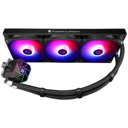 Система водяного охлаждения Thermalright Aqua Elite 360 V3 ARGB Soc-AM5/AM4/1151/1200/2066/1700 черный 4-pin 25.6dB Al Ret (A-ELITE-BL-360-ARGB-V3), фото , изображение 6