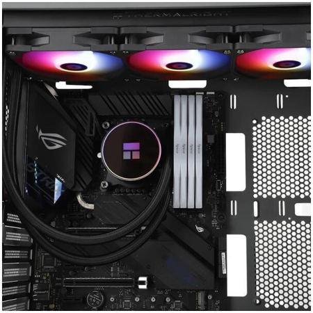 Система водяного охлаждения Thermalright Frozen Magic 360 V2 ARGB Soc-AM5/AM4/1200/1700/1851 черный 4-pin 25.6dB Al Ret (F-MAGIC-360-BL-ARGB-V2), фото , изображение 4