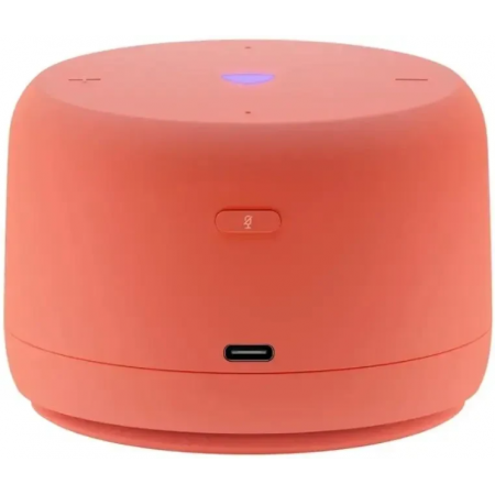 Умная колонка Yandex Станция Лайт 2 без часов Алиса coral 6W 1.0 BT/Wi-Fi 10м (YNDX-00028ORG), фото , изображение 2