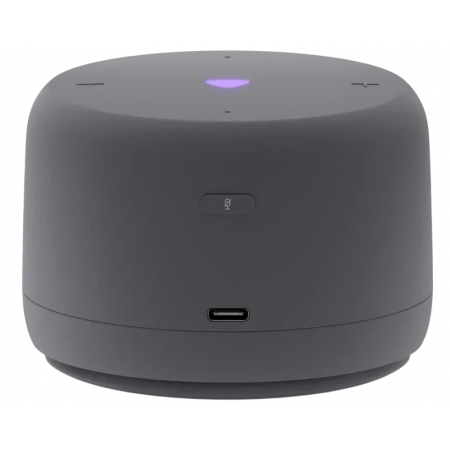 Умная колонка Яндекс Станция Лайт 2 с Алисой, без часов, 6 Вт, модель YNDX-00028 (серый), фото , изображение 2