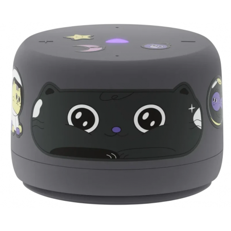 Умная колонка Яндекс Станция Лайт 2 с Алисой, без часов, 6 Вт, модель YNDX-00028 (серый), фото , изображение 4