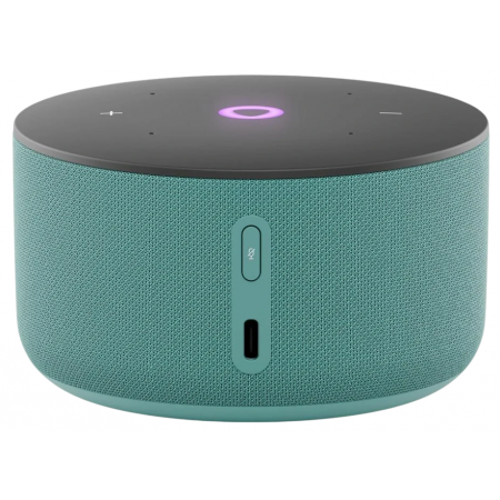 Умная колонка Яндекс Станция Мини 3 Алиса, бирюзовый, фото , изображение 2