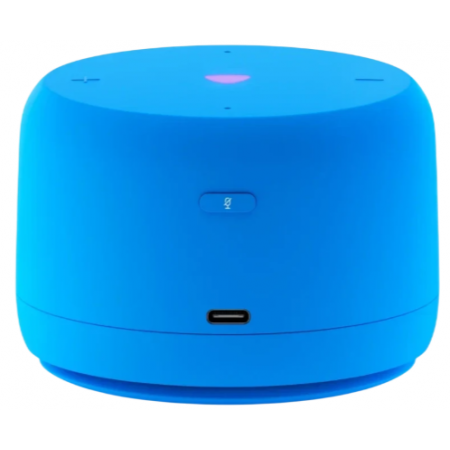 Умная колонка Яндекс Станция Лайт 2 с Алисой, без часов, 6 Вт, модель YNDX-00028 (синий), фото , изображение 2