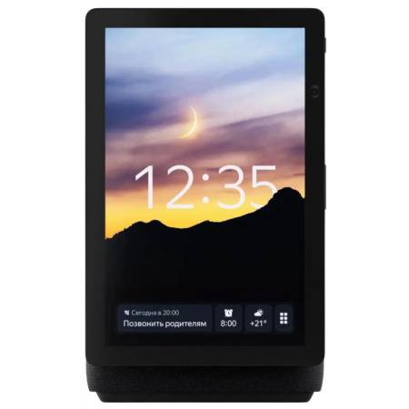 Умная колонка Яндекс Станция Дуо Макс, Zigbee, с дисплеем, 60Вт, с голосовым ассистентом Алиса на YaGPT, черный (YNDX-00055BLK), фото , изображение 3