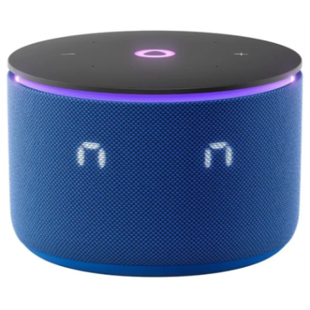 Умная колонка Яндекс Станция Мини 3 Про с Алисой, Zigbee, синий, YNDX-00059BLU, фото , изображение 2