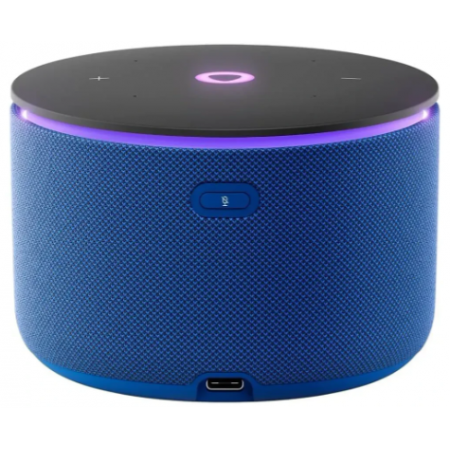 Умная колонка Яндекс Станция Мини 3 Про с Алисой, Zigbee, синий, YNDX-00059BLU, фото , изображение 3