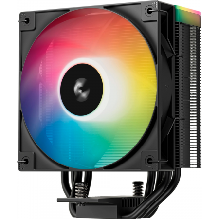 Кулер для процессора DEEPCOOL AG400 BK ARGB V2 черный 120мм алюминий+медь 2100rpm 31.6db 4-pin 220W 154мм, фото , изображение 2