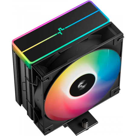 Кулер для процессора DEEPCOOL AG400 BK ARGB V2 черный 120мм алюминий+медь 2100rpm 31.6db 4-pin 220W 154мм, фото , изображение 3