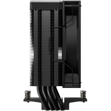 Кулер для процессора DEEPCOOL AG400 BK ARGB V2 черный 120мм алюминий+медь 2100rpm 31.6db 4-pin 220W 154мм, фото , изображение 5