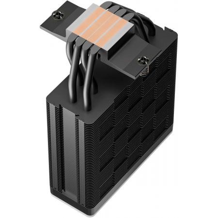 Кулер для процессора DEEPCOOL AG400 BK ARGB V2 черный 120мм алюминий+медь 2100rpm 31.6db 4-pin 220W 154мм, фото , изображение 6