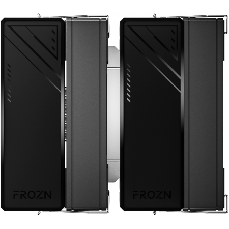 Кулер для процессора ID-Cooling FROZN A620 PRO SE ARGB LGA1700/1200/115X/AM5/AM4 (8шт/кор, TDP 260W, PWM, черный, 6 тепл.трубок + медная база, DUAL ARGB FAN 120mm) RET, фото , изображение 3