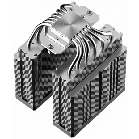 Кулер для процессора ID-Cooling FROZN A620 PRO SE ARGB LGA1700/1200/115X/AM5/AM4 (8шт/кор, TDP 260W, PWM, черный, 6 тепл.трубок + медная база, DUAL ARGB FAN 120mm) RET, фото , изображение 7