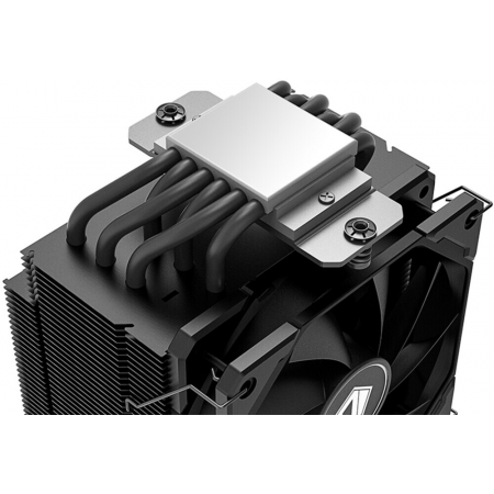Кулер ID-COOLING SE-226-XT BLACK LGA1700/1200/115X/AM4 (8шт/кор, TDP 250W, PWM, 6 тепл.трубкок  + медная база, FAN 120mm, черный) RET, фото , изображение 3
