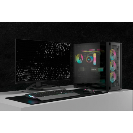 Система жидкостного охлаждения Water Cooling System Corsair iCUE LINK H150i RGB (360mm, Black, RGB Fans: 3x120mm, 63.1CFM, 37dBA, 2400RPM/Rad thickness 27mm S: 1851, 1700, 1200, 115X, AM5, AM4), фото , изображение 10