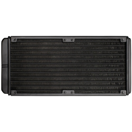 Комплект водяного охлаждения ExeGate EX293458RUS BlackWater-240.PWM.ARGB (3 PIN 5V ADDRESSABLE RGB подсветка, LGA2066/2011/1366/1150/1151/1155/1156/1200/1700/AM4/FM1/FM2/FM2+/AM2/AM2+/AM3/AM3+, TDP 220W, Fan 120mm, PWM, 800-2000RPM, Hydro bearing, 4pin, 1, фото , изображение 4