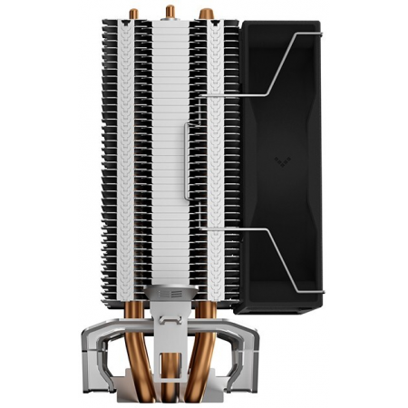 Кулер DEEPCOOL AG300 LED LGA1700/1200/115X/AM5/AM4 (36шт/кор, TDP 150Вт, PWM, Multi-Color LED Lighting, Fan 92mm, 3 тепл. Трубки прямого контакта) RET, фото , изображение 3