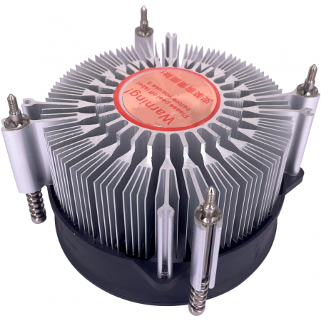 Устройство охлаждения(кулер) Digma D-CPC110-PWM3 92x92x25mm Soc-1151/1200/2066/1700 черный 4-pin 25dB Al+Cu 110W 350gr Ret, фото , изображение 3