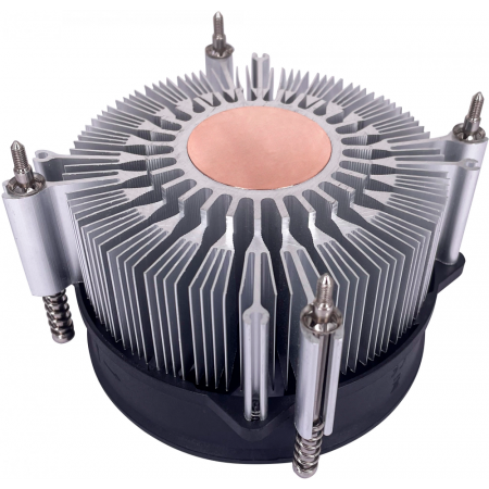 Устройство охлаждения(кулер) Digma D-CPC110-PWM3 92x92x25mm Soc-1151/1200/2066/1700 черный 4-pin 25dB Al+Cu 110W 350gr Ret, фото , изображение 5