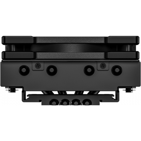 Кулер для процессора ID-COOLING IS-40-XT BLACK LGA1700/1200/115X/AM5/AM4 низкопрофильный высота 47mm (24шт/кор, TDP 100W, PWM, 4 тепл.трубки прямого контакта, FAN 92mm, черный) BOX, фото , изображение 3