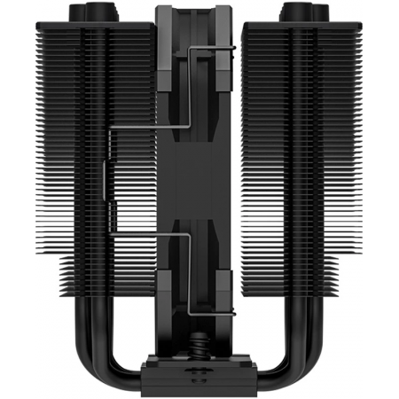 Кулер ID-COOLING SE-207-XT SLIM LGA20XX/1700/1200/115X/AM4 (12шт/кор, TDP 220W, PWM, черный, 7 тепл.трубок + медная база, 1 x FAN 120mm, черный) RET, фото , изображение 4