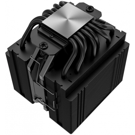 Кулер ID-COOLING SE-207-XT SLIM LGA20XX/1700/1200/115X/AM4 (12шт/кор, TDP 220W, PWM, черный, 7 тепл.трубок + медная база, 1 x FAN 120mm, черный) RET, фото , изображение 5