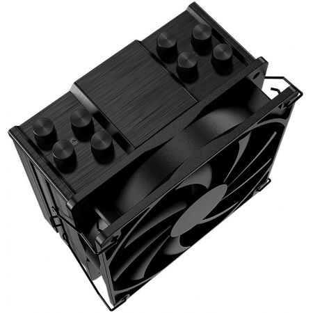 Кулер для процессора ID-COOLING SE-214-XT BLACK LGA20XX/1700/1200/115X/AM5/AM4 (16шт/кор, TDP 180W, PWM, 4 тепл.трубки прямого контакта, FAN 120mm) RET, фото , изображение 4