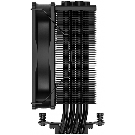 Кулер для процессора ID-COOLING SE-214-XT BLACK LGA20XX/1700/1200/115X/AM5/AM4 (16шт/кор, TDP 180W, PWM, 4 тепл.трубки прямого контакта, FAN 120mm) RET, фото , изображение 5