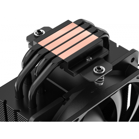 Кулер для процессора ID-COOLING SE-214-XT BLACK LGA20XX/1700/1200/115X/AM5/AM4 (16шт/кор, TDP 180W, PWM, 4 тепл.трубки прямого контакта, FAN 120mm) RET, фото , изображение 6
