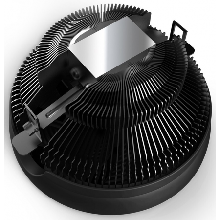 Кулер для процессора CPU Cooler PCCooler E126M PRO (92W, 4-pin PWM, 70mm, Al/Cu, -mm, FRGB, 1x120mm, 65.46CFM, 29.8dBA, 1600RPM, S: 1700/1200/115X, AM5/AM4, black), фото , изображение 2