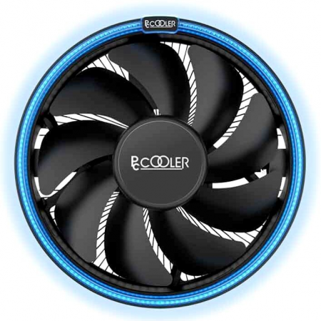 Кулер PCCooler E126MB черный 120мм алюминий 1800rpm 26.5db 4-pin 92W 70мм, фото , изображение 2