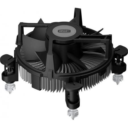 Кулер для процессора CPU Cooler PCCooler R94-V2 (65W, 4-pin PWM, 56mm, Al/Cu, -mm, 1x94mm, 34.44CFM, 27.3dBA, 2400RPM, S: 1700/1851, silver, black), фото 