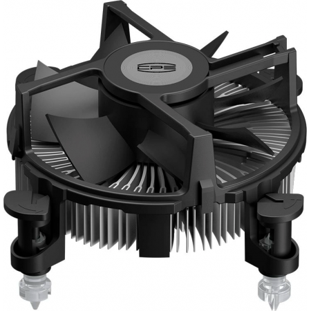 Кулер для процессора CPU Cooler PCCooler R94-V2 (65W, 4-pin PWM, 56mm, Al/Cu, -mm, 1x94mm, 34.44CFM, 27.3dBA, 2400RPM, S: 1700/1851, silver, black), фото , изображение 2
