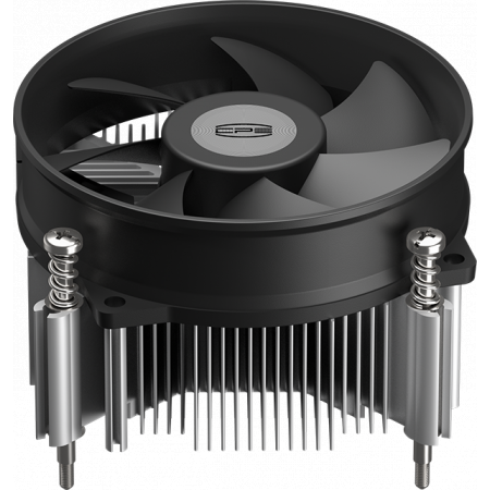 Кулер для процессора CPU Cooler PCCooler R95S-I (95W, 4-pin PWM, 60mm, Al, -mm, 1x92mm, 36.2CFM, 31.1dBA, 2600RPM, S: 1851/1700/1200/115X, black), фото , изображение 2