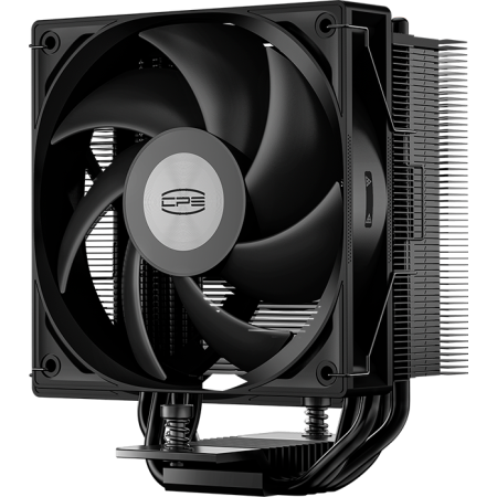 Кулер для процессора CPU Cooler PCCooler RT400 BK (235W, 4-pin PWM, 148mm, Al/Cu, 4x6mm, 1x120mm, 73.32CFM, 34.9dBA, 2200RPM, S: 115X/1200/1700/1851 , AMD AM4/AM5, black), фото , изображение 6