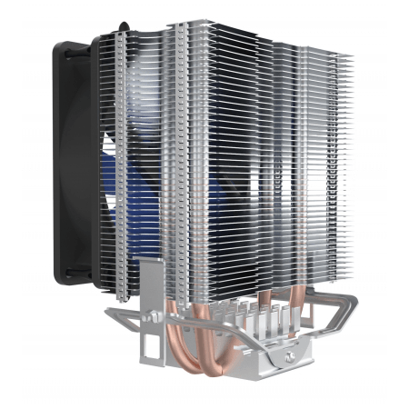 Кулер для процессора CPU Cooler PCCooler S93 V2 (100W, 3-pin, 125mm, Al/Cu, 2x6mm, 1x92mm, 48CFM, 22dBA, 2200RPM, S: 1700/1200/115X, AM5/AM4, silver, black), фото , изображение 3