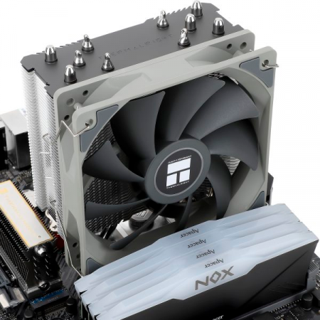 Устройство охлаждения(кулер) Thermalright Assassin King 120 SE Soc-AM5/AM4/1151/1200/1700 Al+Cu Ret (AK120-SE), фото , изображение 7