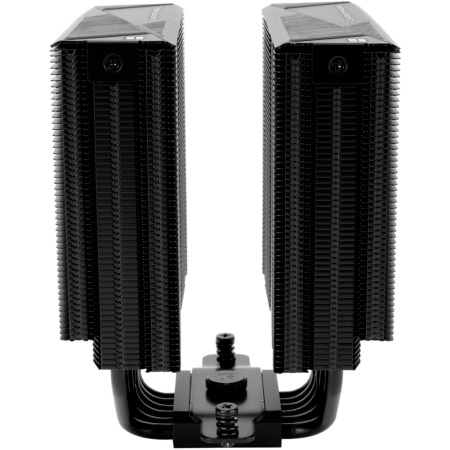 Кулер для процессора/ Thermalright Royal Pretor 130 Black (4-pin PWM, 158mm, Ni/Cu, 6x6mm, 1x120+1x130mm, 80.45CFM/81.88CFM, 29.4dBA/28.3dBA, 2150PM/1750RPM, S: 1200, 1700, 1851, 2011, 2066, 115X, AM4, AM5, black), фото , изображение 8