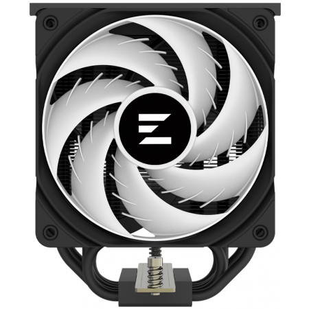 Кулер для процессора ZALMAN CNPS13X DS BLACK, 120mm FAN, 5 HEAT PIPES, 4-PIN PWM, 600-2000 RPM, 29,7 DBA MAX, HYDRO BEARING, ARGB TOP COVER, LIVE CPU TEMPERATURE DISPLAY, FULL SOCKET SUPPORT, фото , изображение 4