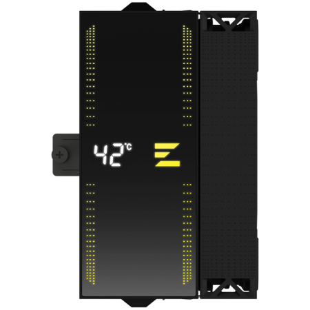 Кулер для процессора ZALMAN CNPS13X DS BLACK, 120mm FAN, 5 HEAT PIPES, 4-PIN PWM, 600-2000 RPM, 29,7 DBA MAX, HYDRO BEARING, ARGB TOP COVER, LIVE CPU TEMPERATURE DISPLAY, FULL SOCKET SUPPORT, фото , изображение 5