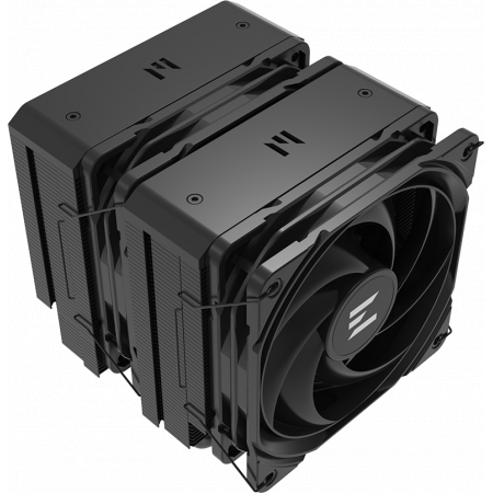 Кулер для процессора ZALMAN CNPS14X DUO BLACK, 2x120mm FANS, 6 HEAT PIPES, 4-PIN PWM, 600-2000 RPM, 29,7 DBA MAX, HYDRO BEARING, FULL SOCKET SUPPORT, фото , изображение 2