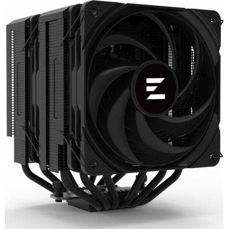 Кулер для процессора ZALMAN CNPS14X DUO BLACK, 2x120mm FANS, 6 HEAT PIPES, 4-PIN PWM, 600-2000 RPM, 29,7 DBA MAX, HYDRO BEARING, FULL SOCKET SUPPORT, фото , изображение 3