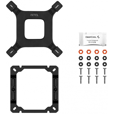 Устройство охлаждения(кулер) Deepcool AG500 BK V2 ARGB Soc-AM5/AM4/1200/1700/1851 черный 4-pin 29.4dB Al+Cu 240W 857gr Ret (R-AG500-BKAMMN-GJD), фото , изображение 9