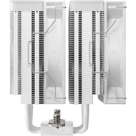 Кулер для процессора DEEPCOOL AG620 WH ARGB V2 LGA20XX/1700/1200/115X/AM5/AM4 (9шт/кор, TDP 260W, PWM, ARGB DUAL Fan 120mm, 6 тепл. трубок, белый) RET, фото , изображение 5